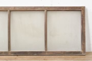 アンティーク建具　レトロな雰囲気を醸し出す明かり取り1枚(明り取り、欄間、ランマ)(R-077423)