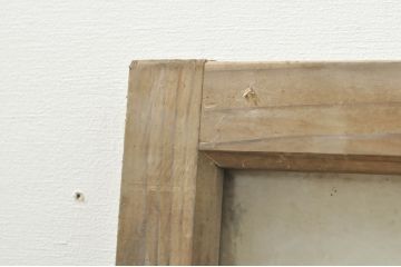 アンティーク建具　レトロな雰囲気を醸し出す明かり取り1枚(明り取り、欄間、ランマ)(R-077423)