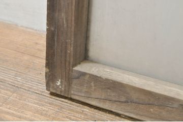 アンティーク建具　レトロな雰囲気を醸し出す明かり取り1枚(明り取り、欄間、ランマ)(R-077423)
