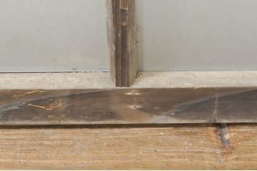 アンティーク建具　レトロな雰囲気を醸し出す明かり取り1枚(明り取り、欄間、ランマ)(R-077423)