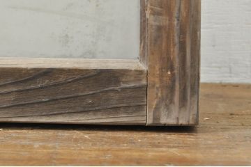アンティーク建具　レトロな雰囲気を醸し出す明かり取り1枚(明り取り、欄間、ランマ)(R-077423)