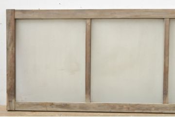 アンティーク建具　レトロな雰囲気を醸し出す明かり取り1枚(明り取り、欄間、ランマ)(R-077423)
