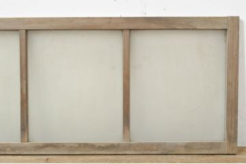 アンティーク建具　レトロな雰囲気を醸し出す明かり取り1枚(明り取り、欄間、ランマ)(R-077423)