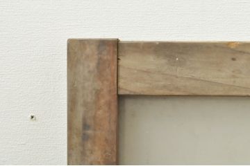 アンティーク建具　レトロな雰囲気を醸し出す明かり取り1枚(明り取り、欄間、ランマ)(R-077423)