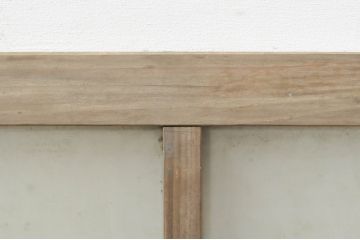 アンティーク建具　レトロな雰囲気を醸し出す明かり取り1枚(明り取り、欄間、ランマ)(R-077423)