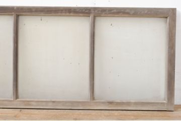 アンティーク建具　レトロな雰囲気を醸し出す明かり取り1枚(明り取り、欄間、ランマ)(R-077424)