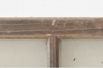 アンティーク建具　レトロな雰囲気を醸し出す明かり取り1枚(明り取り、欄間、ランマ)(R-077424)