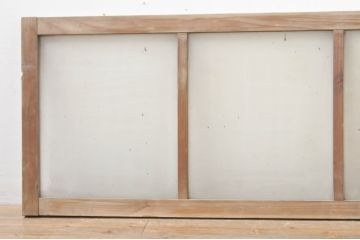 アンティーク建具　レトロな雰囲気を醸し出す明かり取り1枚(明り取り、欄間、ランマ)(R-077424)