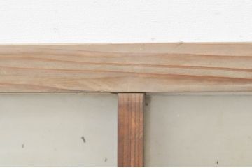アンティーク建具　レトロな雰囲気を醸し出す明かり取り1枚(明り取り、欄間、ランマ)(R-077424)