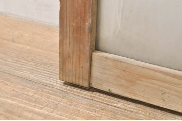 アンティーク建具　レトロな雰囲気を醸し出す明かり取り1枚(明り取り、欄間、ランマ)(R-077424)