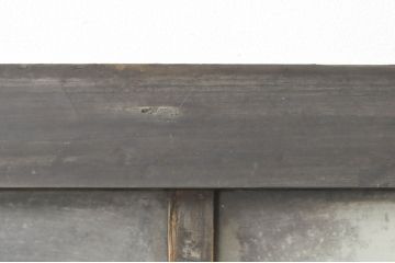 アンティーク建具　どこか懐かしさを感じるガラスドア1枚(扉、ガラス戸)(R-077426)