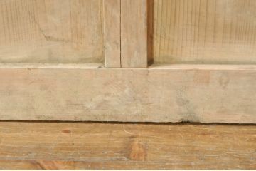 アンティーク建具　どこか懐かしさを感じるガラスドア1枚(扉、ガラス戸)(R-077426)