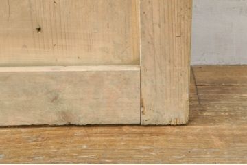 アンティーク建具　どこか懐かしさを感じるガラスドア1枚(扉、ガラス戸)(R-077426)