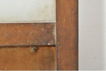 アンティーク建具　どこか懐かしさを感じるガラスドア1枚(扉、ガラス戸)(R-077427)
