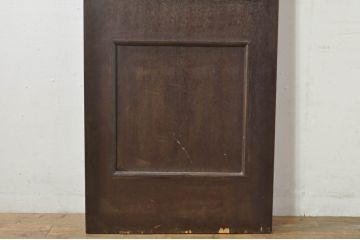 ビンテージ建具　『TOILET』プレート付き合板ドア1枚(木製扉、ヴィンテージ)(R-077428)
