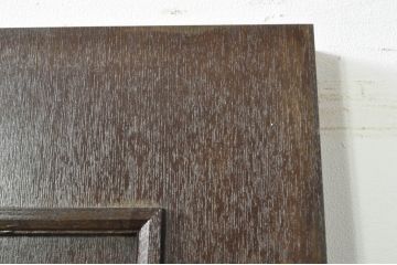ビンテージ建具　『TOILET』プレート付き合板ドア1枚(木製扉、ヴィンテージ)(R-077428)
