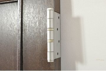 ビンテージ建具　『TOILET』プレート付き合板ドア1枚(木製扉、ヴィンテージ)(R-077428)