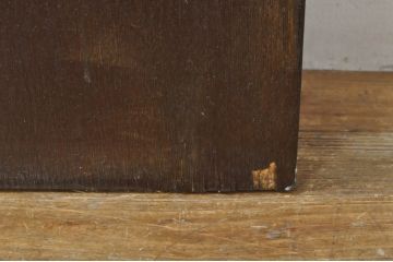 ビンテージ建具　『TOILET』プレート付き合板ドア1枚(木製扉、ヴィンテージ)(R-077428)