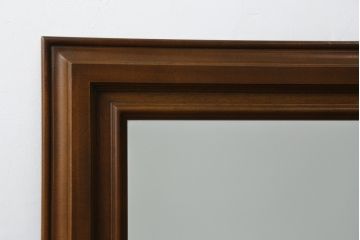 中古　DREXEL HERITAGE(ドレクセルヘリテイジ)　シンプルなデザインの中にも品の良さが感じられるウォールミラー(壁掛け鏡、店舗什器)(R-077430)