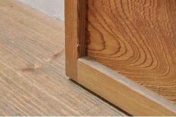 アンティーク建具　涼しげな和の空間を演出する夏戸2枚セット(引き戸、簾戸、簀戸、葭戸、すど、夏障子)(R-077434)