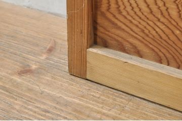 アンティーク建具　涼しげな和の空間を演出する夏戸2枚セット(引き戸、簾戸、簀戸、葭戸、すど、夏障子)(R-077434)