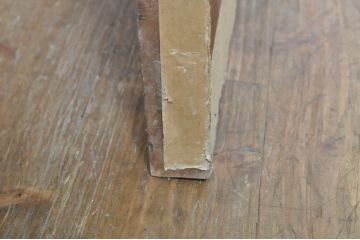 アンティーク建具　どこか懐かしさを感じるドア1枚(ガラス扉、木製扉)(R-077436)