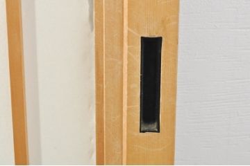 中古　和の空間づくりにおすすめの擦り上げ障子戸4枚セット(建具、擦上障子戸、雪見障子戸、引き戸)(R-077441)