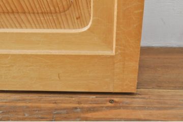 中古　和の空間づくりにおすすめの擦り上げ障子戸4枚セット(建具、擦上障子戸、雪見障子戸、引き戸)(R-077441)
