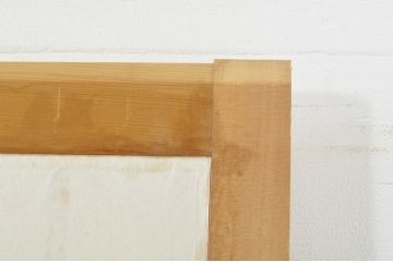 中古　和の空間づくりにおすすめの擦り上げ障子戸4枚セット(建具、擦上障子戸、雪見障子戸、引き戸)(R-077441)