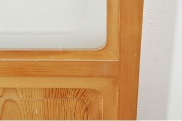 中古　和の空間づくりにおすすめの擦り上げ障子戸4枚セット(建具、擦上障子戸、雪見障子戸、引き戸)(R-077441)