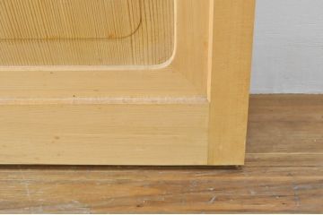中古　和の空間づくりにおすすめの擦り上げ障子戸4枚セット(建具、擦上障子戸、雪見障子戸、引き戸)(R-077442)