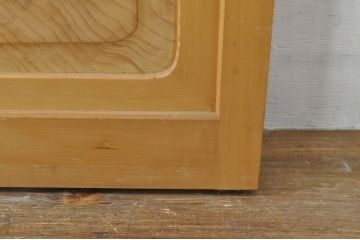 中古　和の空間づくりにおすすめの擦り上げ障子戸2枚セット(建具、擦上障子戸、雪見障子戸、引き戸)(R-077443)