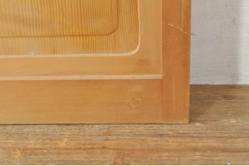 中古　和の空間づくりにおすすめの擦り上げ障子戸2枚セット(建具、擦上障子戸、雪見障子戸、引き戸)(R-077443)