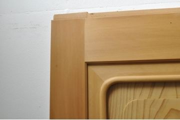 中古　落ち着いた和の空間を演出する組子入りガラス帯戸4枚セット(建具、引き戸、板戸)(R-077444)