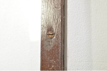 アンティーク建具　大正ロマンな雰囲気を盛り上げるガラス戸2枚セット(引き戸)(R-077445)