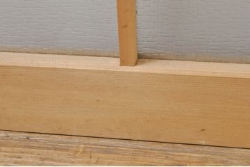 ビンテージ建具　つづれガラス　涼しげな和の空間を演出する幅狭夏戸4枚セット(引き戸、簾戸、簀戸、葭戸、すど、夏障子、ヴィンテージ)(R-077448)