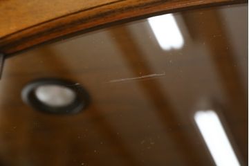 中古　美品　DREXEL HERITAGE(ドレクセルヘリテイジ)　FRANCESCA(フランチェスカ)シリーズ　気品溢れる佇まいが魅力のガラスキャビネット(飾り棚、キュリオケース、ショーケース、ガラスケース、Gケース、コレクションケース、店舗什器)(定価約74万円)(R-077451)