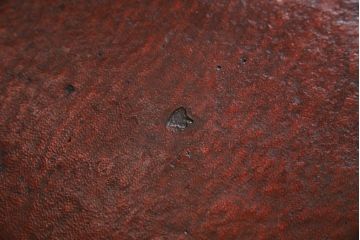 イギリスアンティーク　マホガニー材　パーケットリー(象嵌細工)　丸みを帯びた柔らかなフォルムが魅力的なキドニーデスク(両袖机、ニーホールデスク、コンソールテーブル、ワークデスク、在宅用、在宅ワーク用、英国)(R-077465)