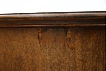 イギリスアンティーク　マホガニー材　パーケットリー(象嵌細工)　丸みを帯びた柔らかなフォルムが魅力的なキドニーデスク(両袖机、ニーホールデスク、コンソールテーブル、ワークデスク、在宅用、在宅ワーク用、英国)(R-077465)