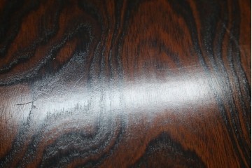 中古　美品　岩谷堂箪笥　力強い木目が魅力のサイドボード　(R-077469)