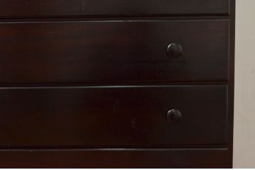 アメリカビンテージ　高級品!!　アダムビート(Adam Bede)　シンプルでクラシカルな佇まいが魅力的なライティングビューロー(簿記机、ワークデスク、サイドチェスト、在宅用、在宅ワーク用、ヴィンテージ)(R-077475)