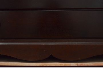 アメリカビンテージ　高級品!!　アダムビート(Adam Bede)　シンプルでクラシカルな佇まいが魅力的なライティングビューロー(簿記机、ワークデスク、サイドチェスト、在宅用、在宅ワーク用、ヴィンテージ)(R-077475)