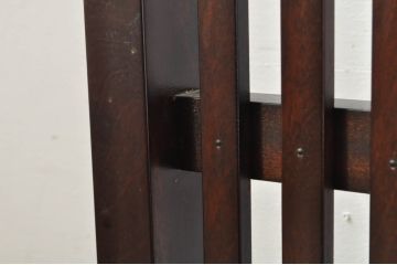 中古　国産　職人手作り　民芸家具　和の趣溢れる佇まいが魅力の衝立て(つい立て、衝い立て、パーテーション、仕切り)(R-077522)