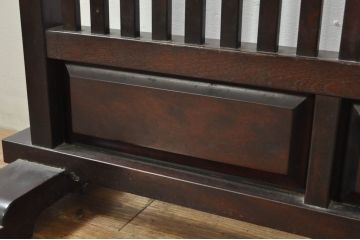 中古　国産　職人手作り　民芸家具　和の趣溢れる佇まいが魅力の衝立て(つい立て、衝い立て、パーテーション、仕切り)(R-077522)