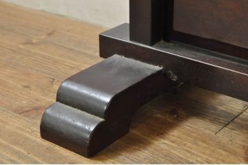 中古　国産　職人手作り　民芸家具　和の趣溢れる佇まいが魅力の衝立て(つい立て、衝い立て、パーテーション、仕切り)(R-077522)