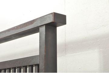 中古　国産　職人手作り　民芸家具　和の趣溢れる佇まいが魅力の衝立て(つい立て、衝い立て、パーテーション、仕切り)(R-077522)