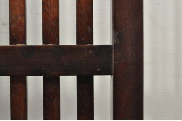 中古　国産　職人手作り　民芸家具　和の趣溢れる佇まいが魅力の衝立て(つい立て、衝い立て、パーテーション、仕切り)(R-077522)