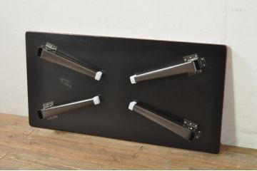 中古　新品　未使用　在庫品　津軽塗りの独特な模様が目を惹く折り畳み座卓(ローテーブル、センターテーブル、折りたたみテーブル)(R-077533)