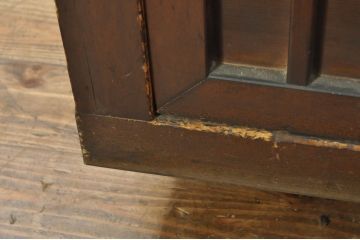 和製アンティーク　美品　美濃地方　檜(ヒノキ)材　希少な手すり付き二段重ね階段箪笥(和タンス、収納箪笥、整理箪笥、時代箪笥)(R-077534)