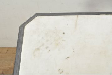 フランスアンティーク　天板大理石　挽き物脚と彫刻が優雅なサイドテーブル(エンドテーブル、ナイトテーブル、飾り台、花台)(R-077550)